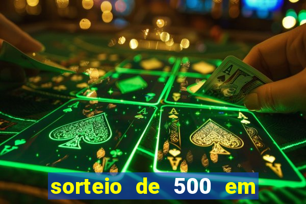 sorteio de 500 em cash toda segunda feira novibet como funciona